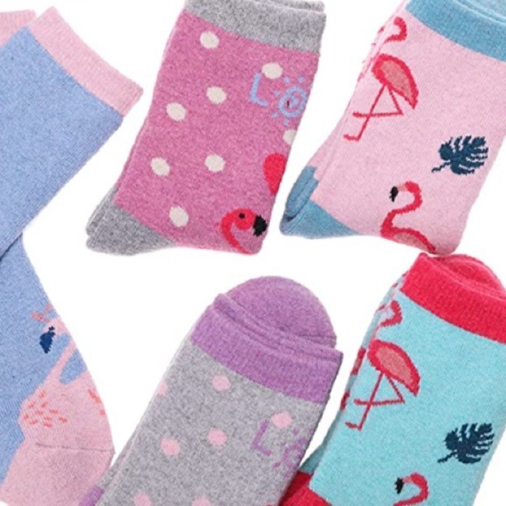 Flamingo socks - Picture 6 of 6